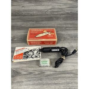 Vintage Dremel Moto-Tool Model 280, Series 66-3 Tested!